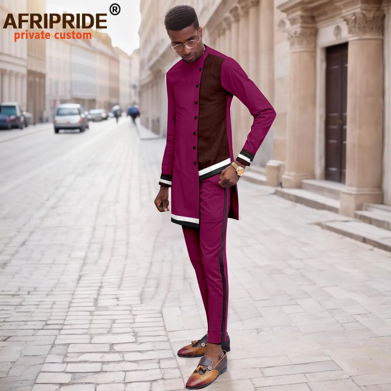 Boubou Men Africa - Trajes Africanos para Hombre, Camisas de