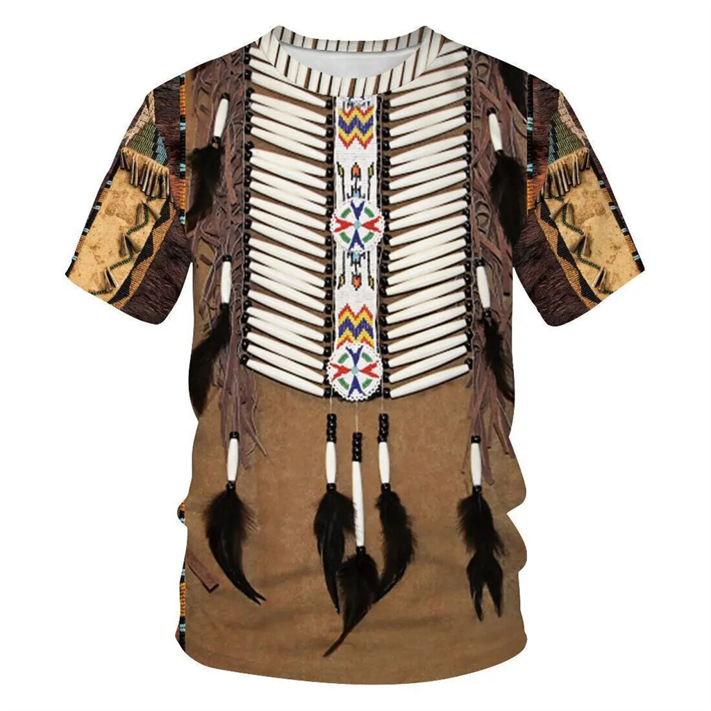 Fashion Ethnic Indian Clothing - Camisetas con estampado 3D de estilo