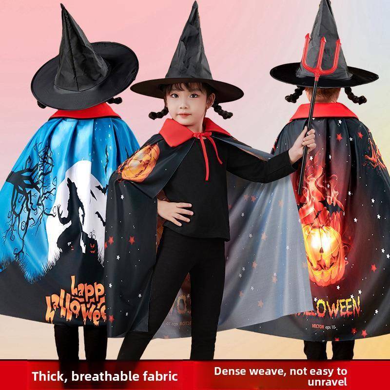 Ethnic Fashion Dress - Disfraz de Halloween para Niños, Capa