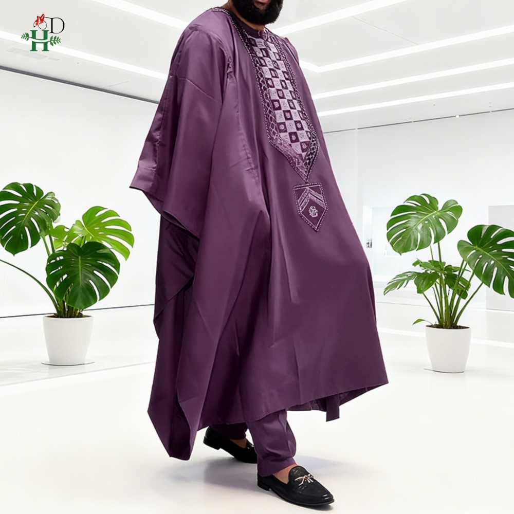 Boubou Men Africa - H & D-traje africano tradicional para