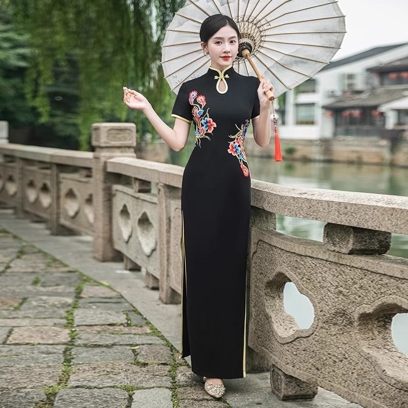 Ao Dai Vietnam Dress - Vestido de fiesta de boda tradicional