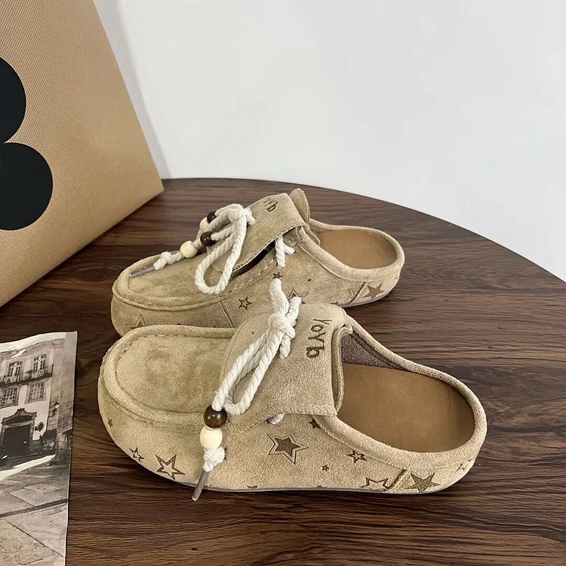 Ethnic Fashion Dress - Zapatillas planas con plataforma para Mujer,