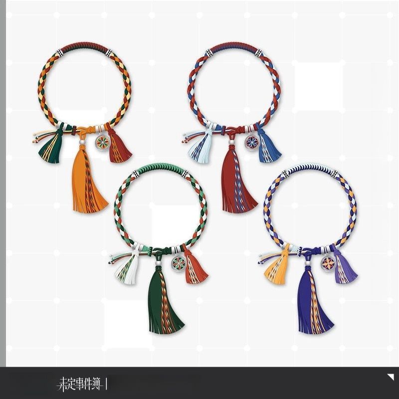 Pulsera tejida con impresión d - Ethnic Fashion Book reseña y precio