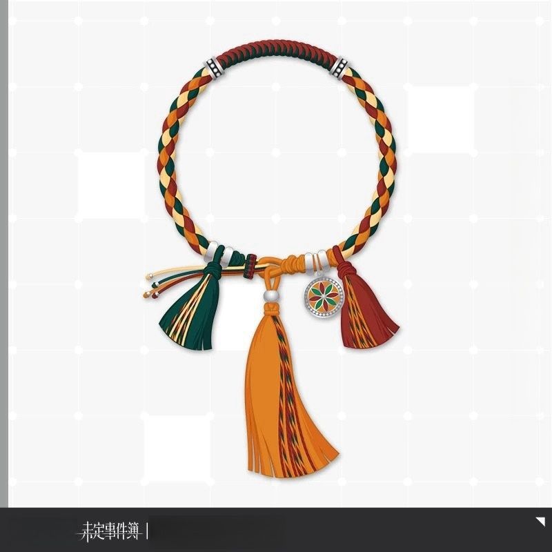 Pulsera tejida con impresión d - Ethnic Fashion Book reseña y precio