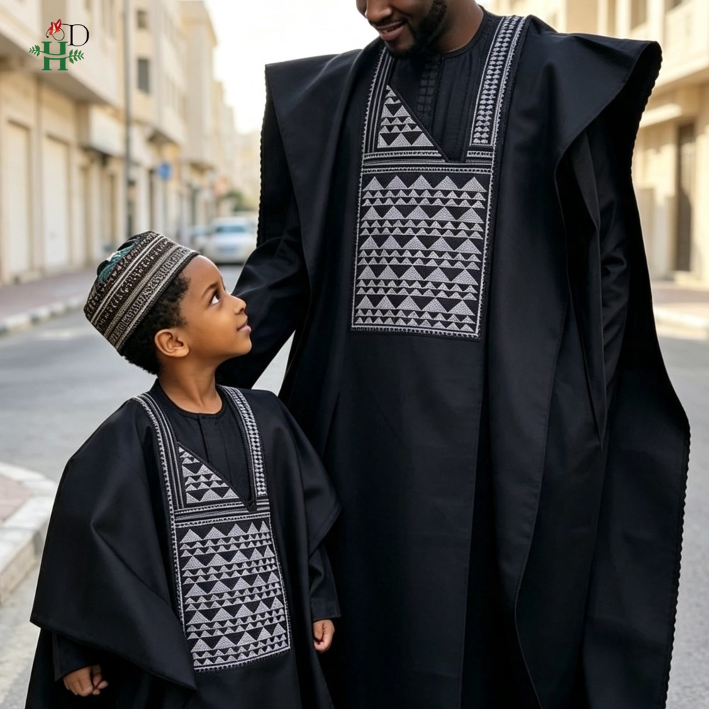 Conjuntos de Padre e Hijo, Ves - Boubou Men Africa reseña y precio