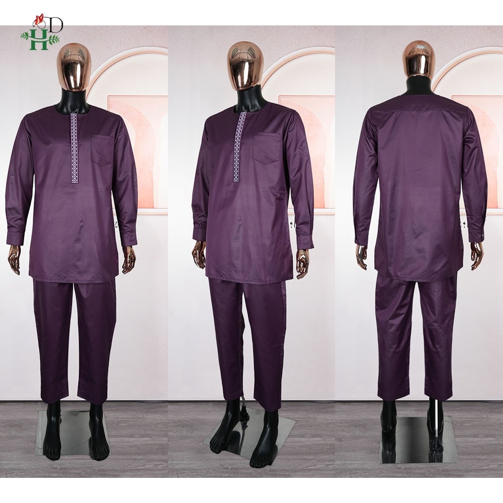 H & D-traje africano tradicion - Boubou Men Africa reseña y precio