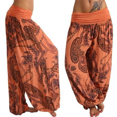 Pantalones de Pierna Ancha con - New Ethnic Fashion reseña y precio