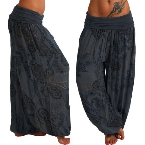 Pantalones de Pierna Ancha con - New Ethnic Fashion reseña y precio