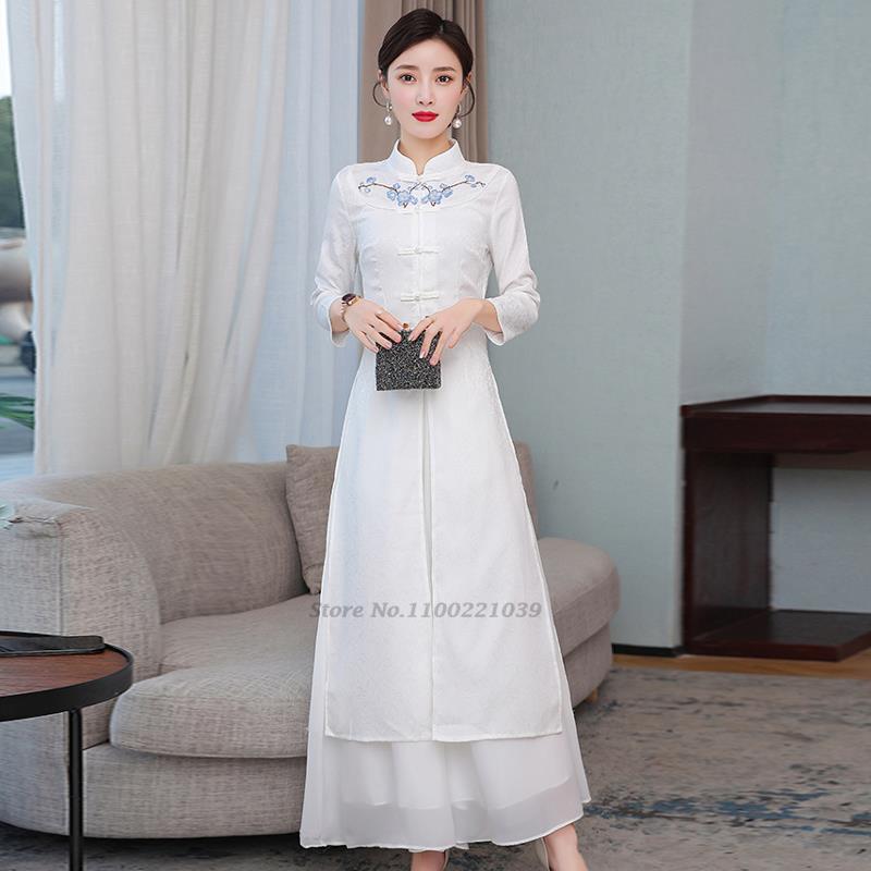 2026 Vietnam Aodai, Conjunto d - Ao Dai Vietnam Dress reseña y precio