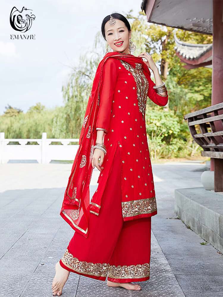 Traje de danza india de estilo - Fashion Ethnic Indian Clothing reseña y precio