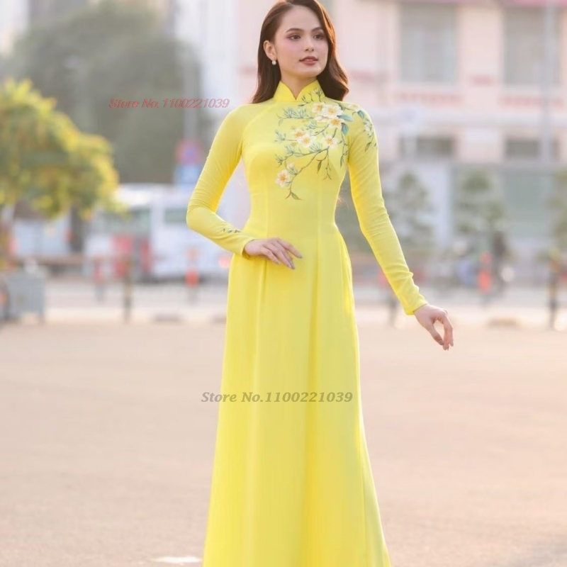  2026 tradicional ao dai mejo - Ao Dai Vietnam Dress reseña y precio