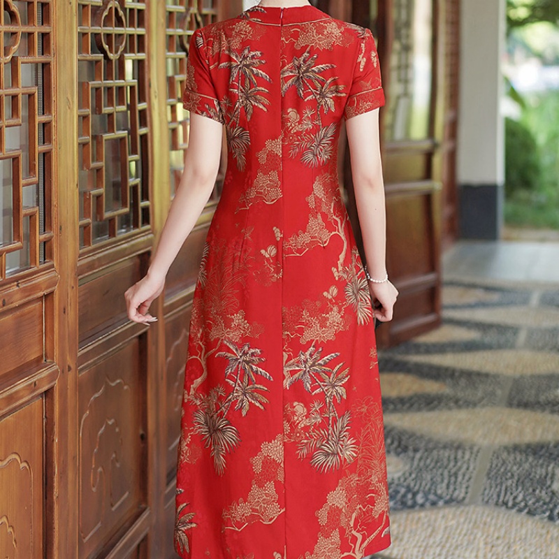 Vietnam Aodai Cheongsam Vintag - Ao Dai Vietnam Dress reseña y precio