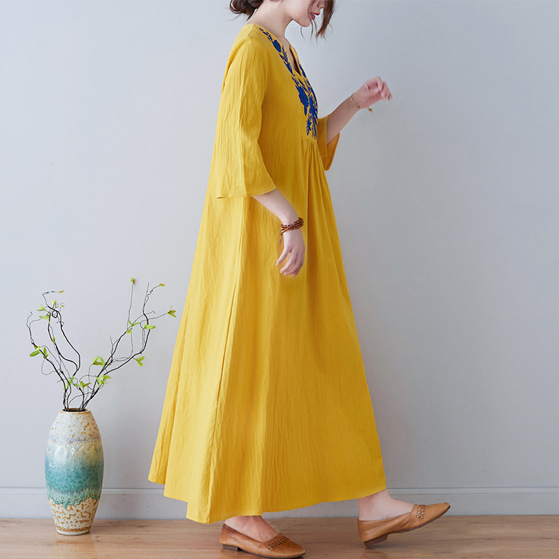 Nuevo Vestido Étnico Hoado con - Ethnic Fashion Dress reseña y precio