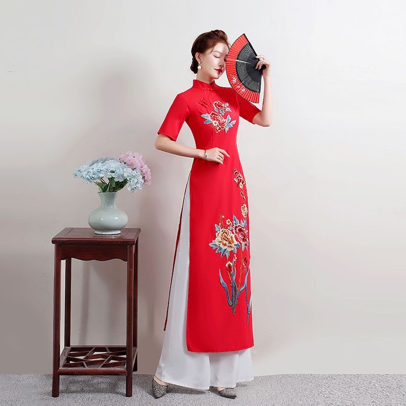 Verano mujeres tradicional Vie - Ao Dai Vietnam Dress reseña y precio