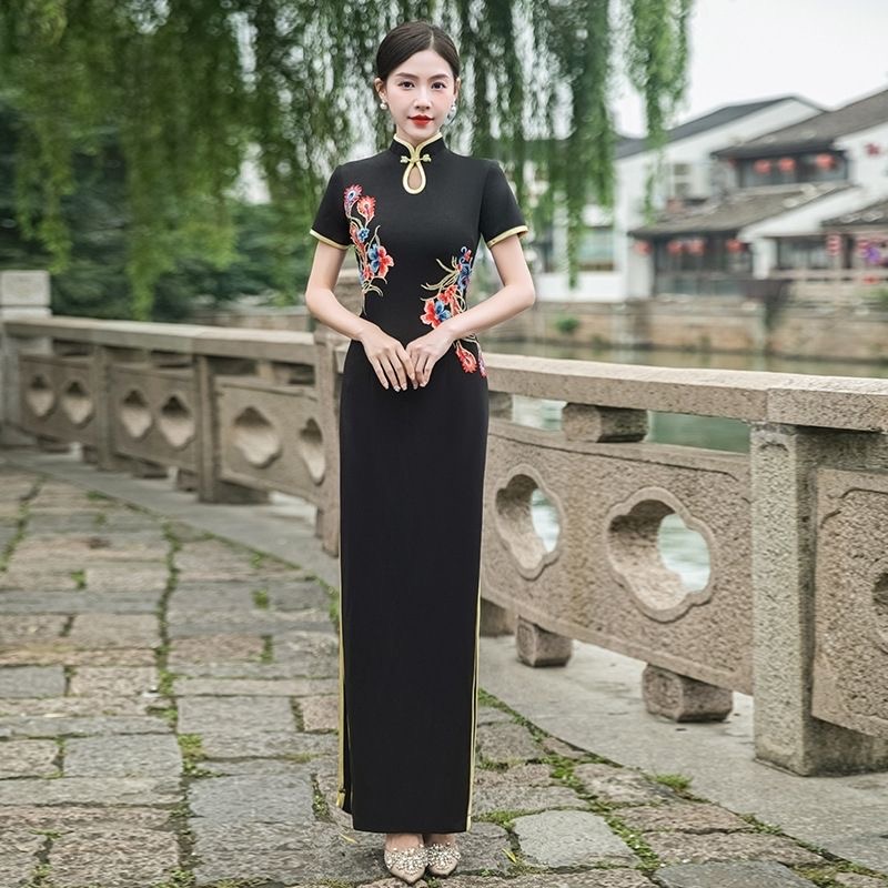 Vestido de fiesta de boda trad - Ao Dai Vietnam Dress reseña y precio