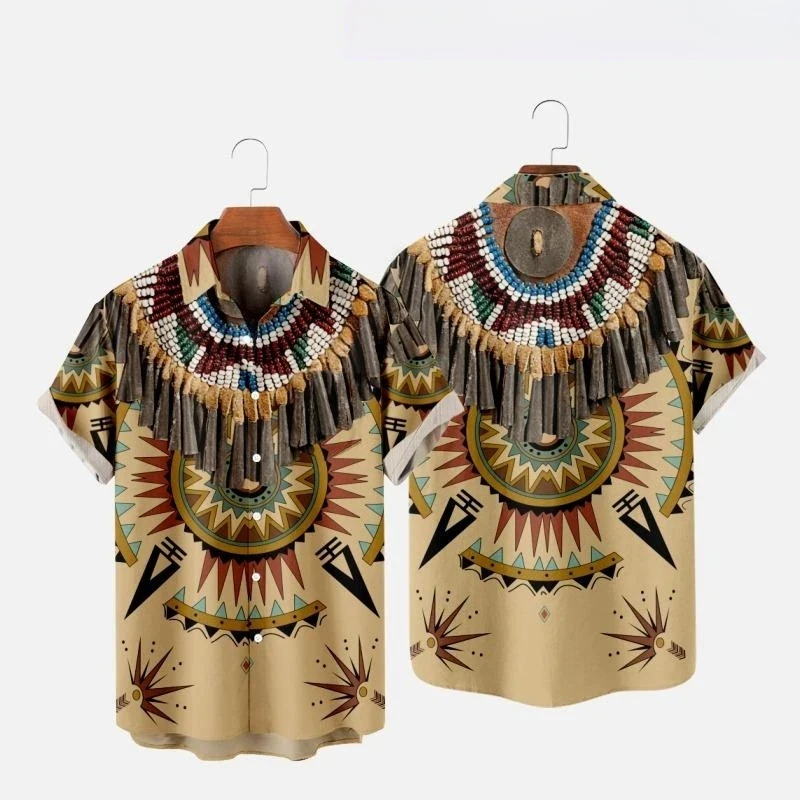 Camisas de playa con estampado - Fashion Ethnic Indian Clothing reseña y precio