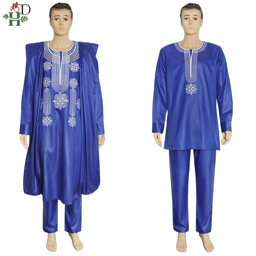 H & D traje africano para homb - Boubou Men Africa reseña y precio