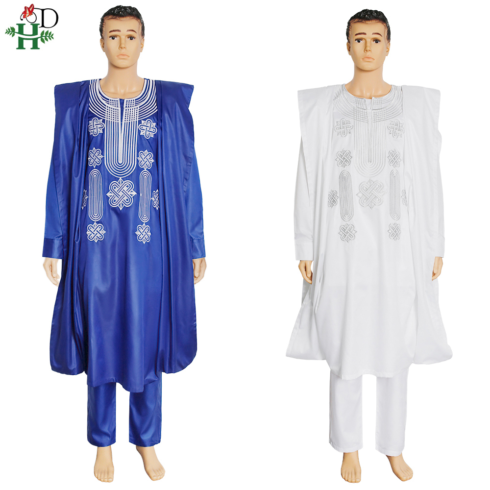 H & D traje africano para homb - Boubou Men Africa reseña y precio
