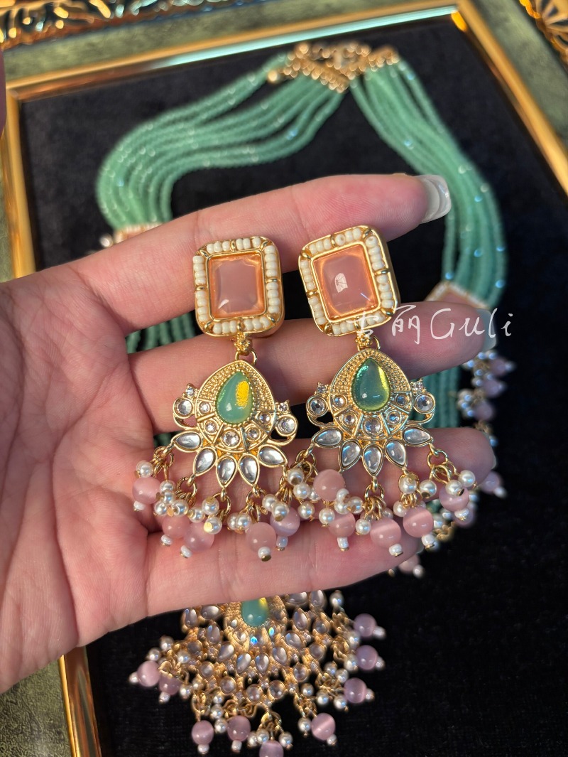 Pendientes y Collar Estilo Cor - Ethnic Fashion Book reseña y precio